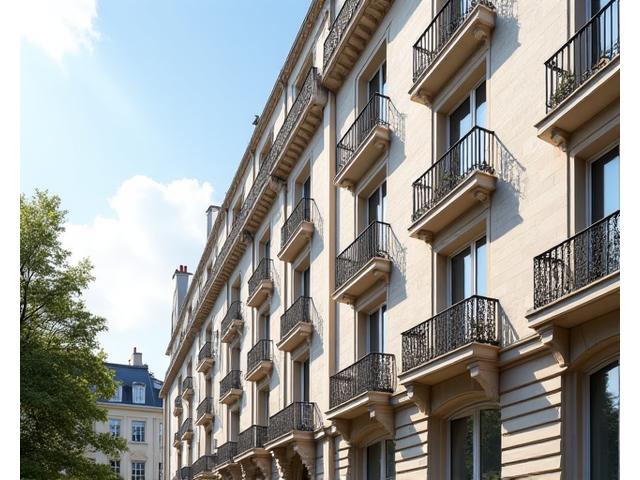 Extérieur moderne de la résidence Haussmann Vibe