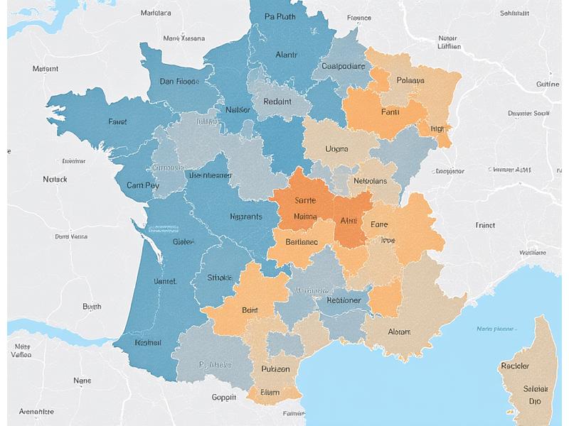 Carte interactive de Paris, superposée de données de rendement locatif par arrondissement, avec des zones de couleur différentes.
